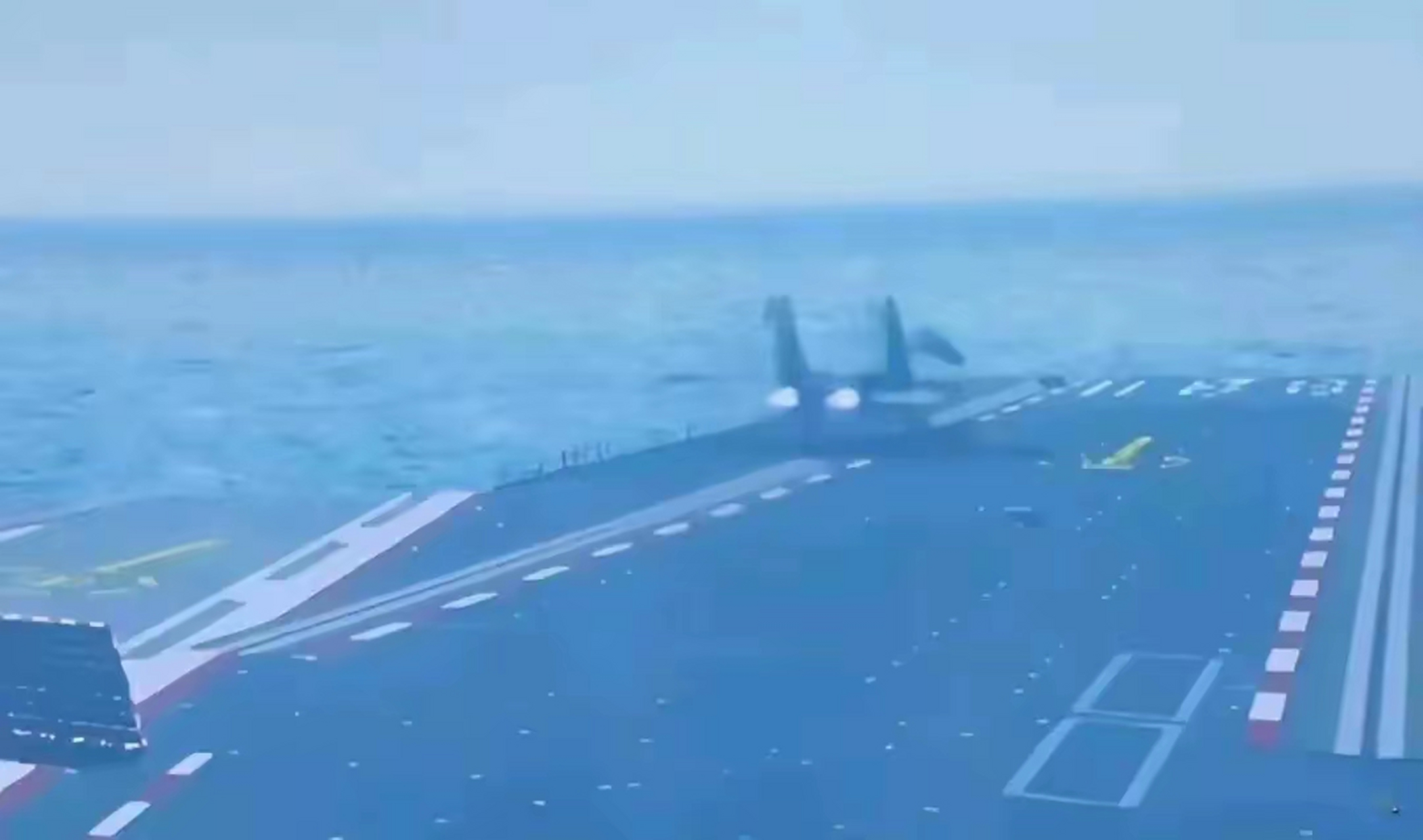 福建艦首次彈射殲-15，揭示中國(guó)海軍邁向新時(shí)代的里程碑事件，福建艦首次彈射殲-15，中國(guó)海軍新時(shí)代的里程碑事件