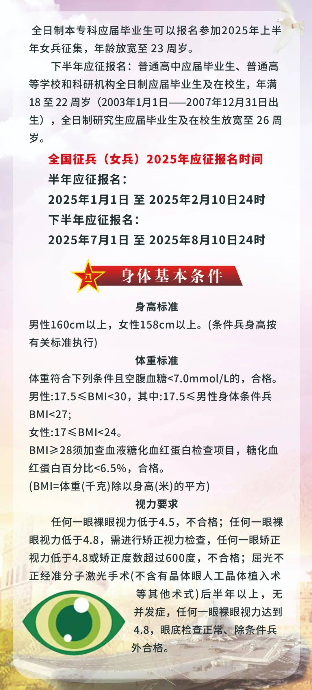 參軍體檢要求詳解，參軍體檢要求全面解析