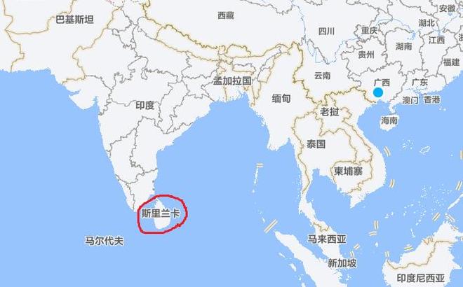 斯里蘭卡地圖，探索這個美麗國家的地理奧秘，探索斯里蘭卡，揭示美麗國家的地理奧秘