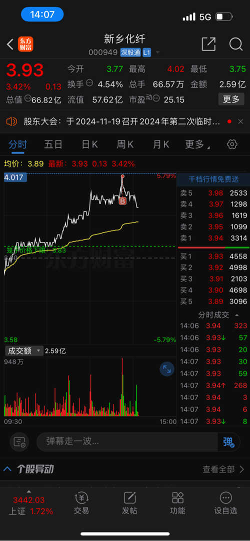 新鄉(xiāng)化纖股票（代碼，000949）深度解析，新鄉(xiāng)化纖股票（代碼000949）全面深度解析