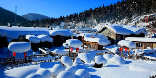 哈爾濱雪鄉(xiāng)，冬天的童話世界，旅行的夢幻之地，哈爾濱雪鄉(xiāng)，冬日童話，夢幻旅行之地